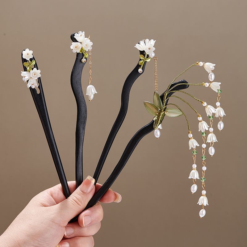 Horquilla de madera con flor v - Supply Florist reseña y precio