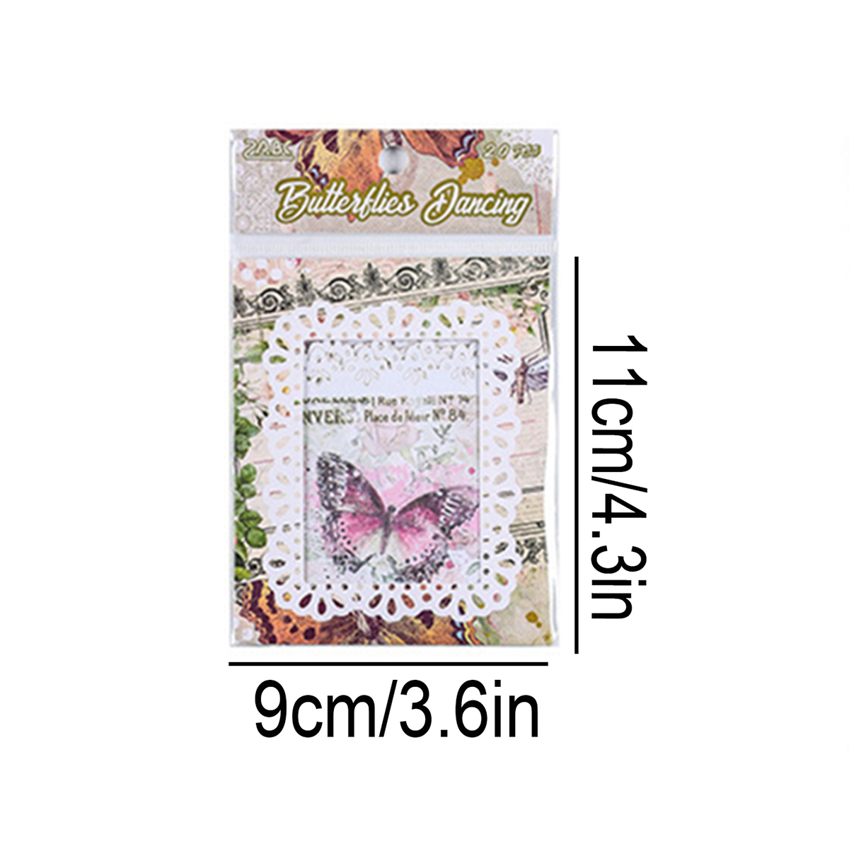 Juego de 20 hojas de papel con - Supply Florist reseña y precio