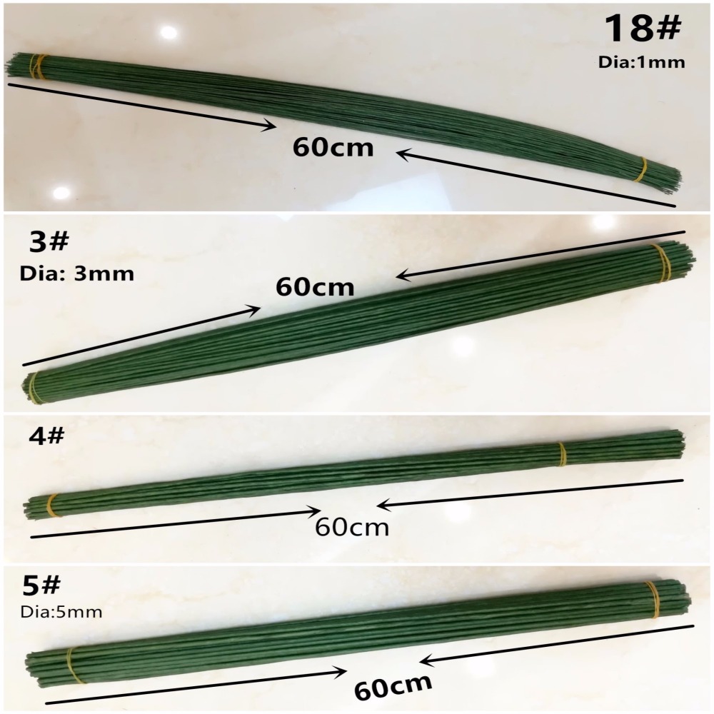 Alambre Verde Oscuro de 1mm 2/ - Florist Supply Bulk reseña y precio