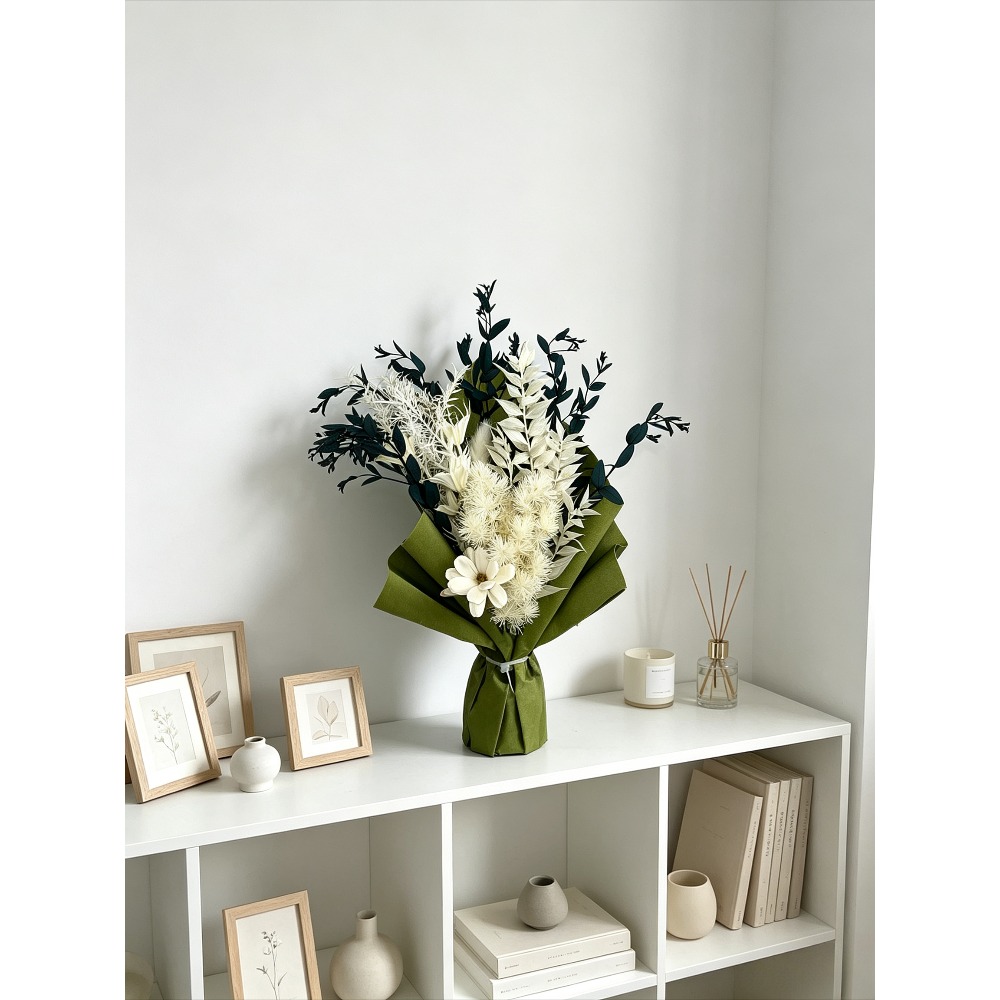 Ramo de flores secas preservad - Eucalyptus Preserved reseña y precio